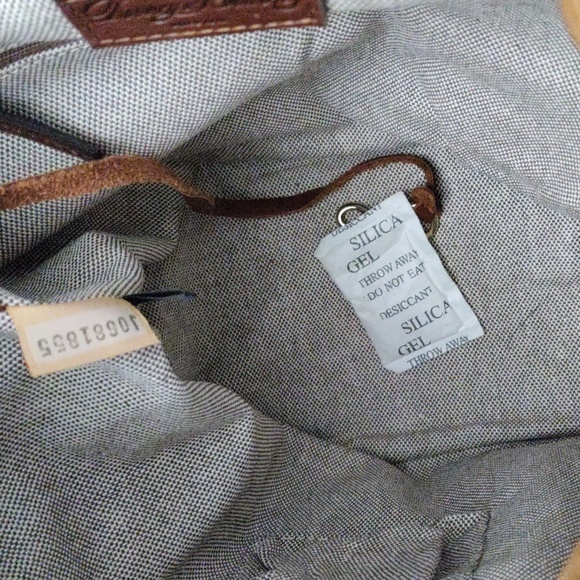 Dooney & Bourke Nubuck/Leather Drawstring Backpack - Picture 5 of 10